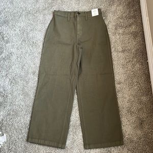 NWT Army Green J Crew Pants